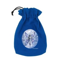 QWorkshop Dice Pouch Anne Stokes Snow Fairy
