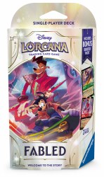Disney Lorcana Fabled Starter Deck Emerald/Ruby EN PREORDER Disney Lorcana Fabled Starter Deck Emerald/Ruby EN PREORDER