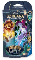 Disney Lorcana Whispers in the Well Starter Deck Amber/Emerald EN