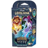 Disney Lorcana Geflüster aus der Tiefe Starter Deck 1 Bernstein/Smaragd DE