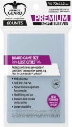 Ultimate Guard Premium Soft Board Game Sleeves Lost Cities (60)