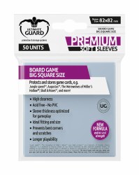 Ultimate Guard Soft Sleeves Square (50) 82x82