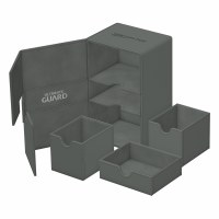 Ultimate Guard Twin FlipNTray XenoSkin Monocolor Grey 160+