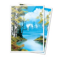 Ultra Pro APEX Sleeves Bob Ross Lakeside Path 105ct