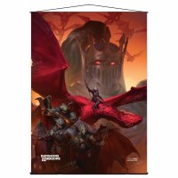 UP D&D Dragonlance Shadow of the Dragon Queen Wall Scroll
