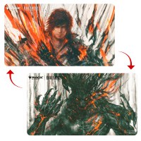 Ultra Pro FINAL FANTASY Double-Sided Playmat Clive, Ifrit’s Dominant / Ifrit, Warden of Inferno