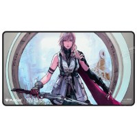 Ultra Pro FINAL FANTASY Black Stitched Playmat Lightning, Army of One