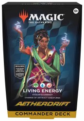 Magic Aetherdrift Commander Deck Living Energy EN Magic Aetherdrift Commander Deck Living Energy EN