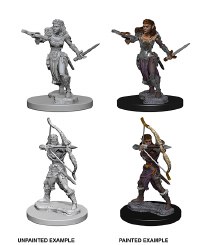 D&D Nolzurs Marvelous Minis Unpainted Female Elf Ranger