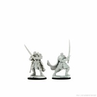 D&D Nolzurs Marvelous Miniatures Half-Orc Male Paladins