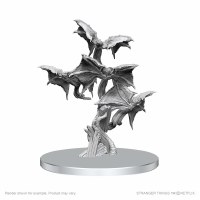 Stranger Things Unpainted Miniatures Demobat Swarm