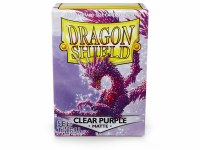 Dragon Shield Clear Purple Matte Standard Sleeves (100) Dragon Shield Clear Purple Matte Standard Sleeves (100)