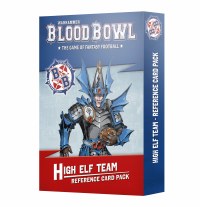 Blood Bowl High Elf Team Reference Card Pack EN