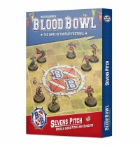 Blood Bowl Sevens Pitch Double-Sided Pitch and Dugouts