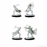 D&D Nolzurs Marvelous Miniatures Air Genasi Female Ranger & Rogue