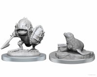 D&D Nolzurs Marvelous Miniatures Locathah & Seal