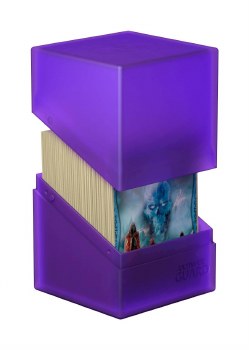 Ultimate Guard Boulder Deck Case Standard Size Amethyst 100+