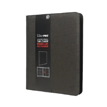 9-Pocket Zippered Toploader Pemium Pro-Binder