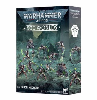 Warhammer 40k 500 Worlds Battalion Necrons