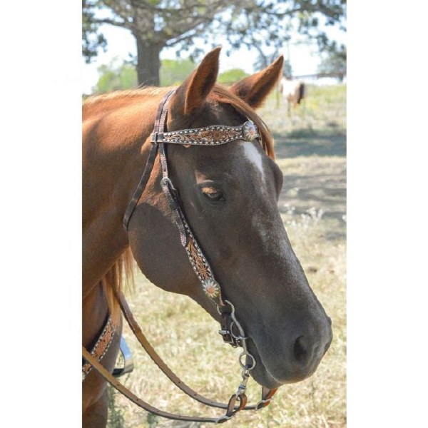 Head Stall Pony Filigree Brndl