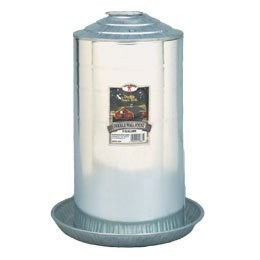 Galvanized Double Wall Fount: 3 Gallon