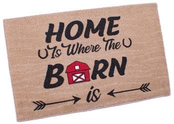 Door Mat- Home Barn