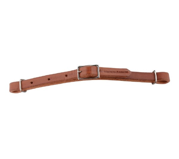 All Leather Curb Strap