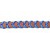 Barrel Reins  Braided Blue