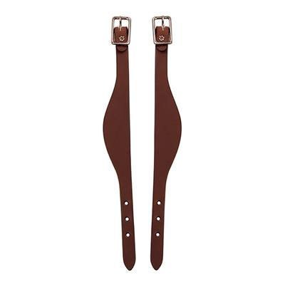 Bridle Leather Flared Fender Hobbles
