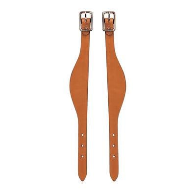 Bridle Leather Flared Fender Hobbles