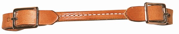 Harness Leather Rounded Curb Strap