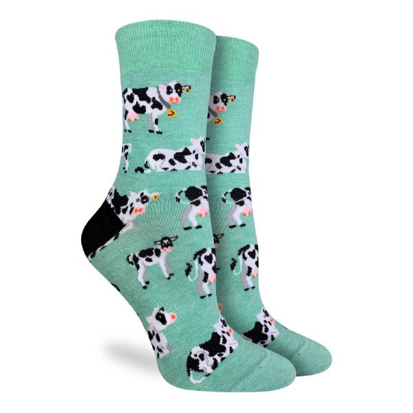 Good Luck Sock -Crew Cows