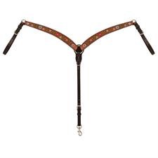 Turquoise Cross Collection Floral Vine Collar