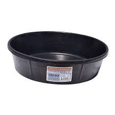 Rubber Feed Pan 3 Gallon - Gold Buckle Tack