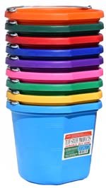 20qt Flatback Bucket Yellow