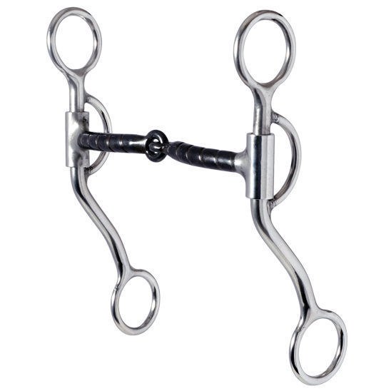 Slow 7 Sweet Iron Ribbon Snaffle