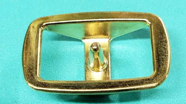 Brass Conway Buckle 5/8"