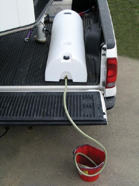 Lay Down Water Caddy