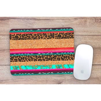Mouse Pad- Turquoise Serape