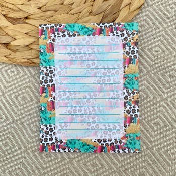 Notepad Funky Leopard