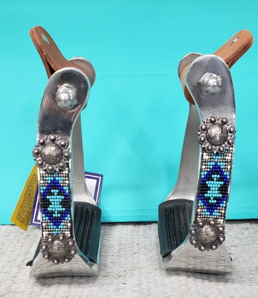 Beaded Barrel Stirrup