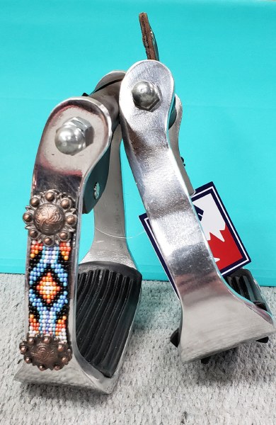 Beaded Barrel Stirrup