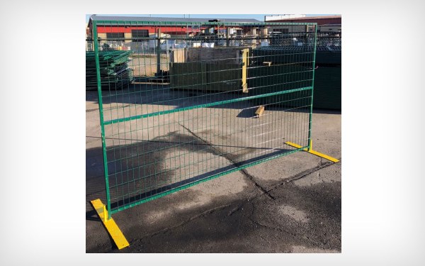 Temp Panel LD 6'x9.5' c/w gate