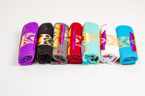 Hand Towel Aztec White