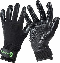 Hands On Grooming Gloves- Black