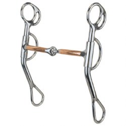 Smooth Copper  Long Shank Snaffle