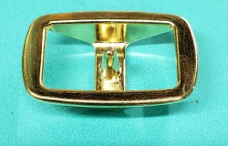 Brass Conway Buckle 1/2"