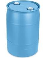 Feed Drum, 55 Gal Blue Plastic