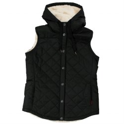 Quilted Sherpa Vest