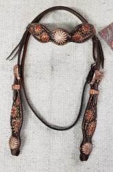 Vintage Sunflower Headstall